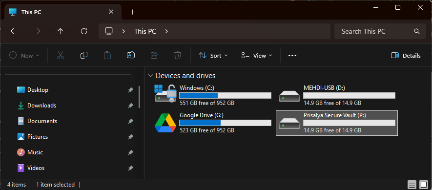 Native Drive Integration